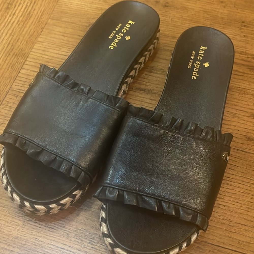 KATE SPADE Slip On Slides 7 1/2 | Designer sandals 7 1/2 - Picture 10 of 10